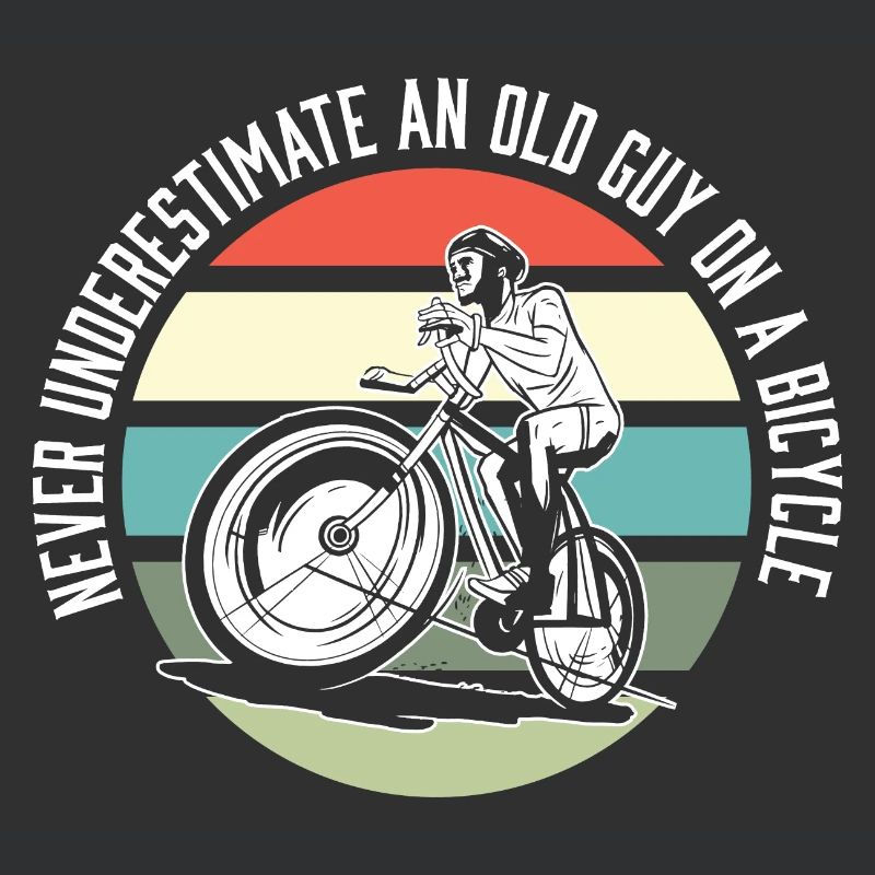 Never Underestimate An Old Guy on a Bicycle