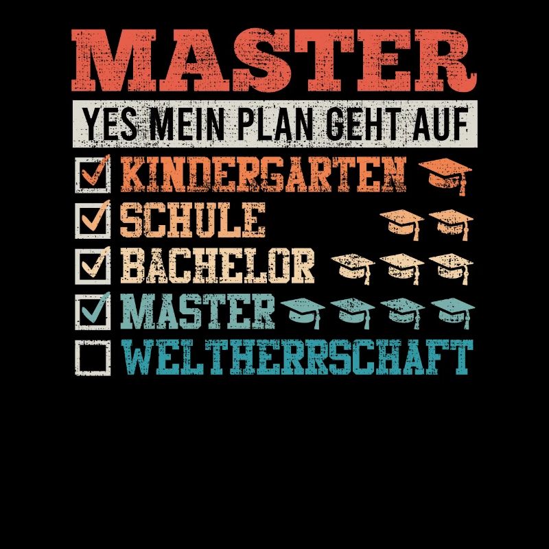 Masterabschluss Master Bestanden Masterarbeit