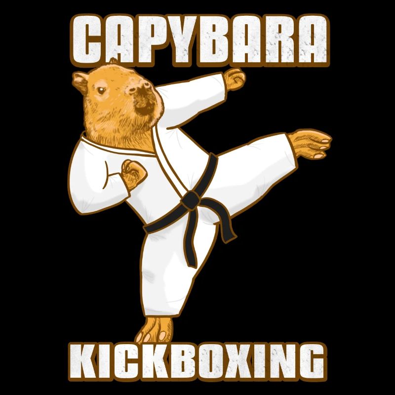 Kickboxing Capybara