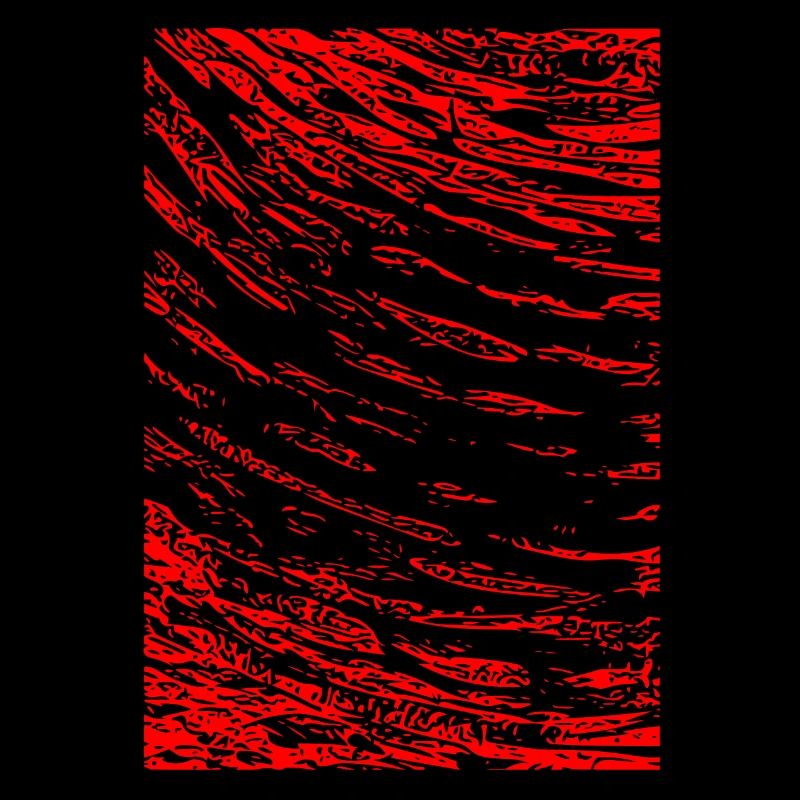 Abstraktes Bild / rot / Muster / Linie