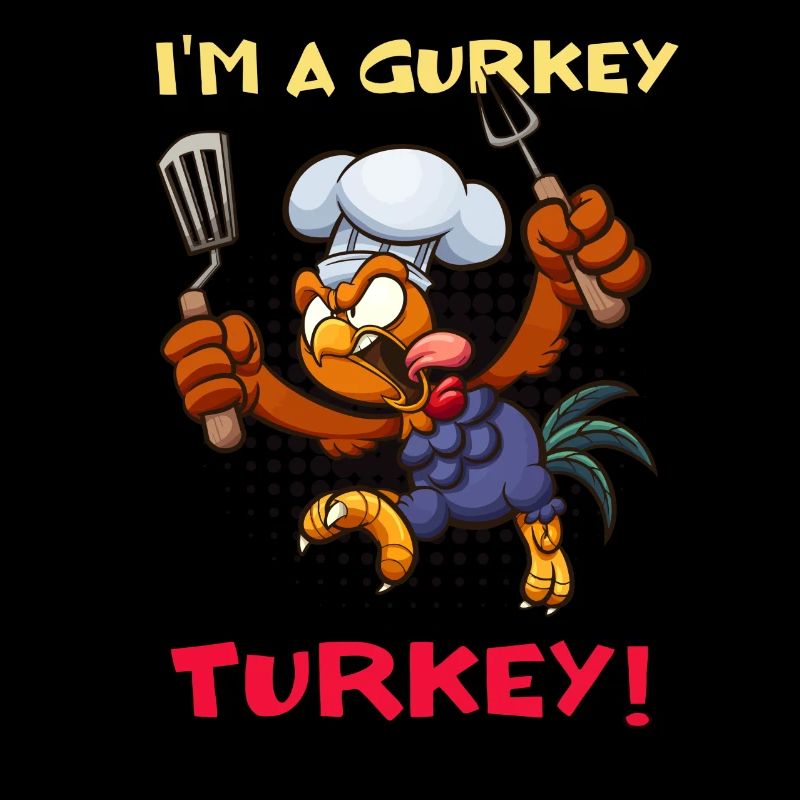 Je suis Gurkey Turkey Chef Kids