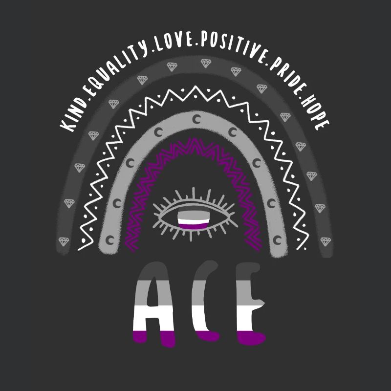 Boho Regenbogen Ace Pride