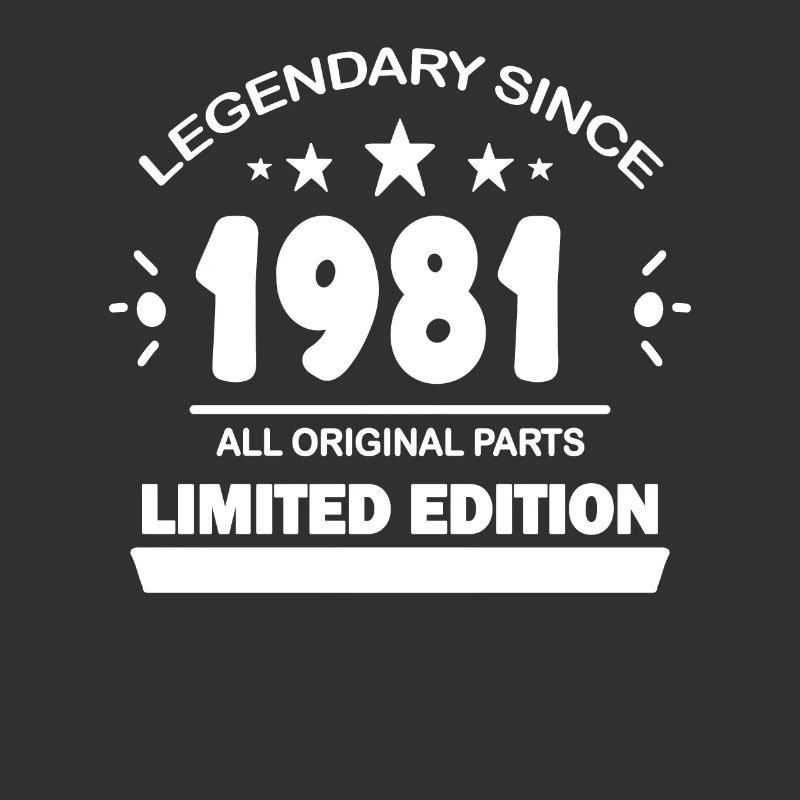 1981 - Né 1981 - Année de construction 1981