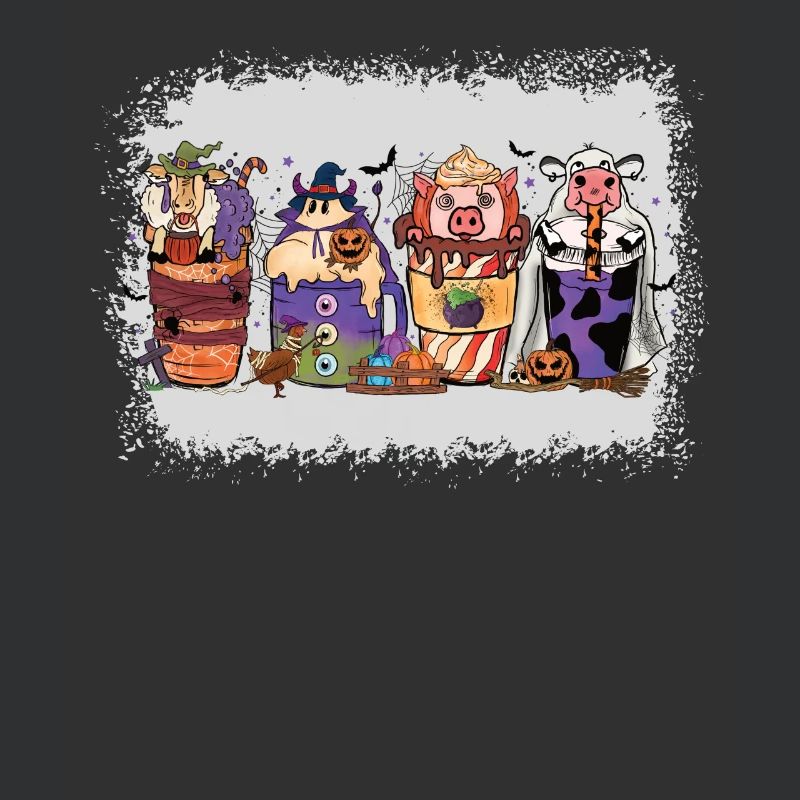 Coupe de chocolat chaud d’automne Halloween