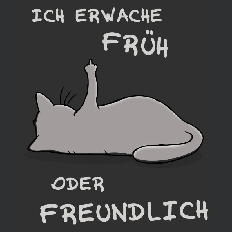 Ich erwache früh oder freundlich