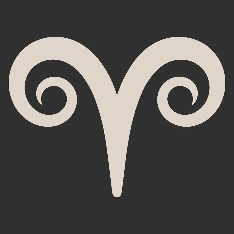 Widder Sternzeichen Symbol Aries Horoskop Widder