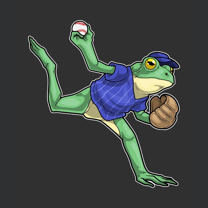 Frog Baseball Baseball Glove
