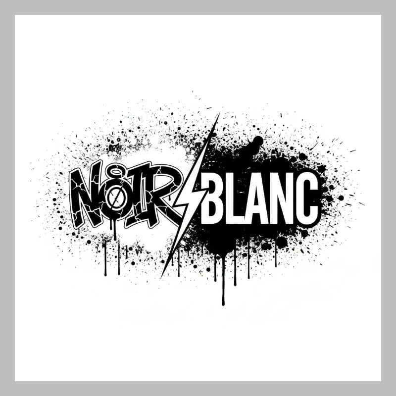 Nordweißer Graffiti-Blitz