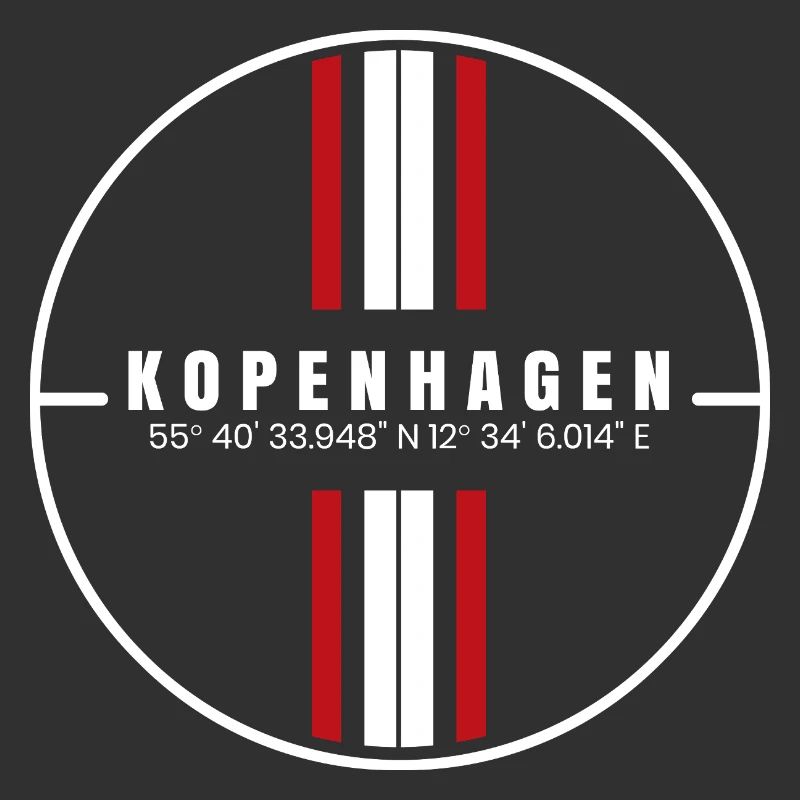 Coordonnées de Copenhague