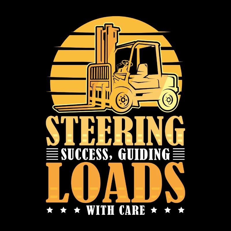 Staplerfahrer Englisch Spruch Stapler