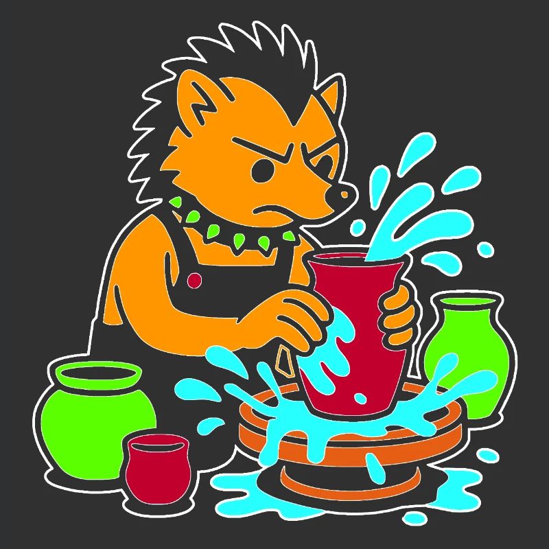 Pottery Pup Splash