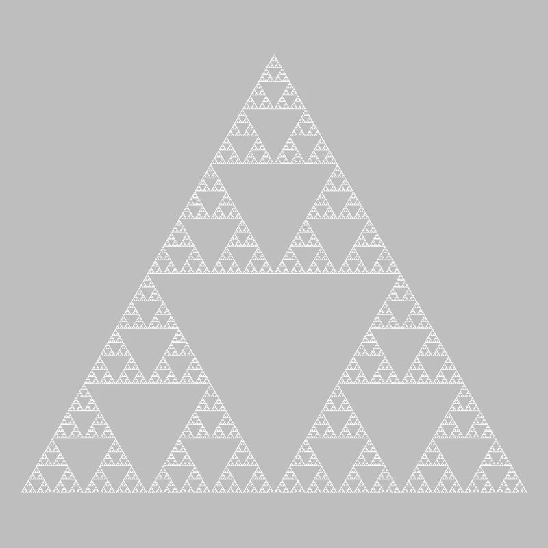Sierpinski Triangle Sierpinski Gasket Sierpinski