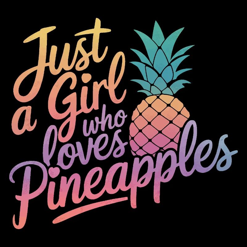 Pineapple tropical hawaiian fruit