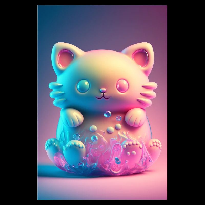 Bunte Katze