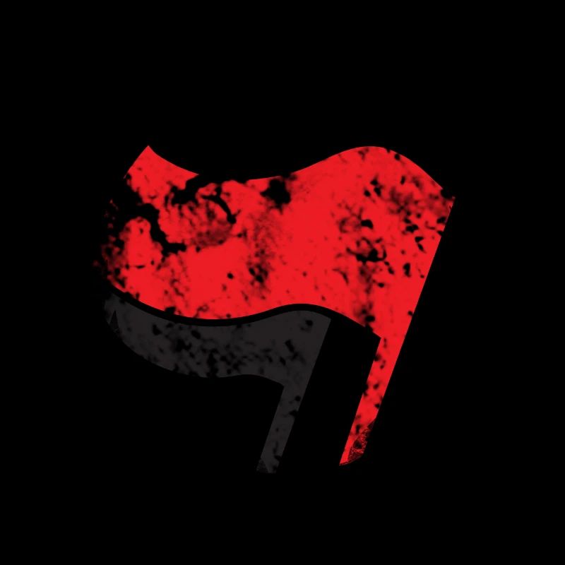 ANTIFA FLAG BANNER ANTIFASCHIST ACTIVIST