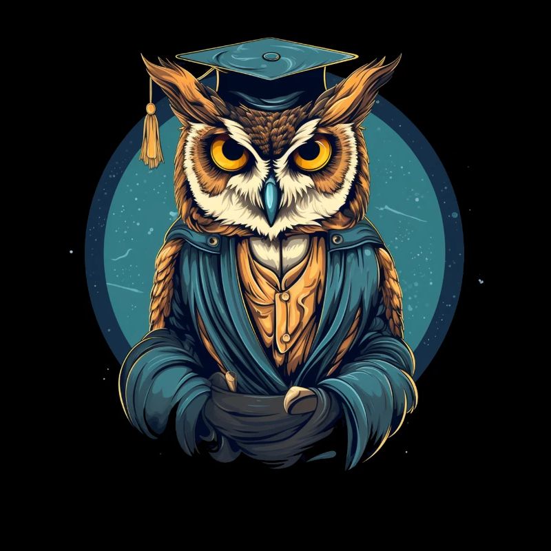 Owl Professeur de sciences