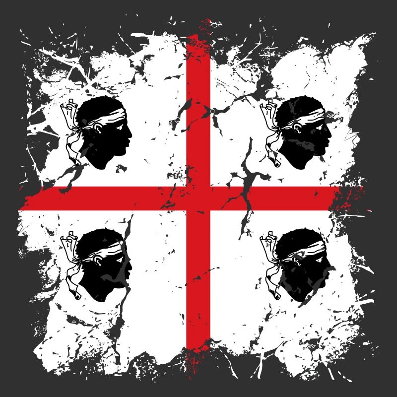 Sardaigne Drapeau Sardaigne Drapeau Sardegna Drapeau