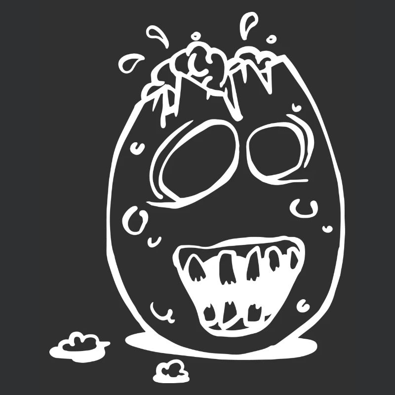 Zombie Passover egg