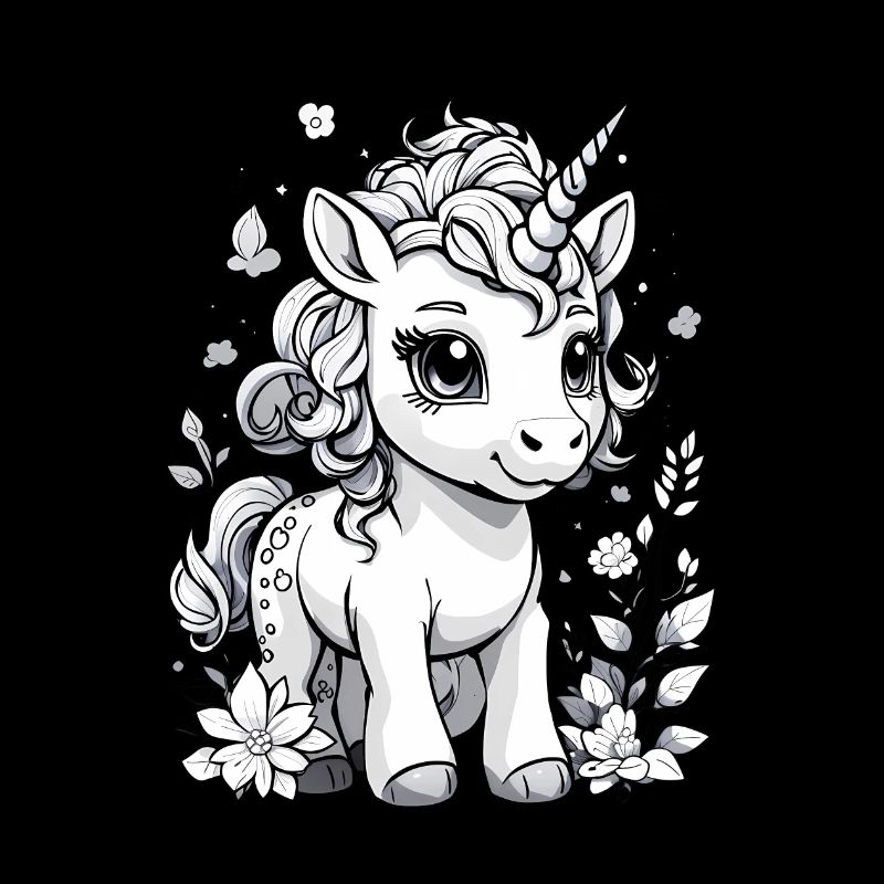 süßes Einhorn
