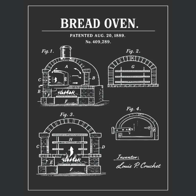 Bread Oven Blueprint Design
