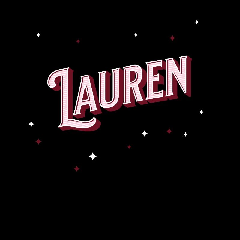 Lauren Namen personalisiert