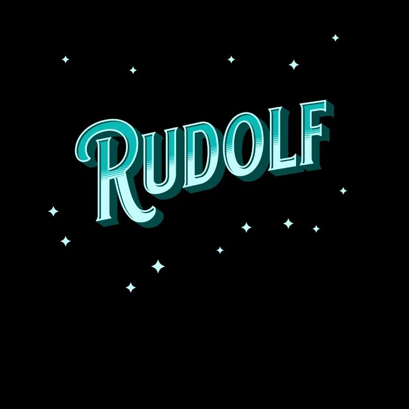 Rudolf name personalized