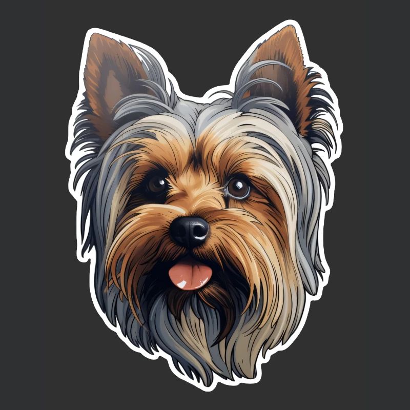 Yorkshire Terrier Head