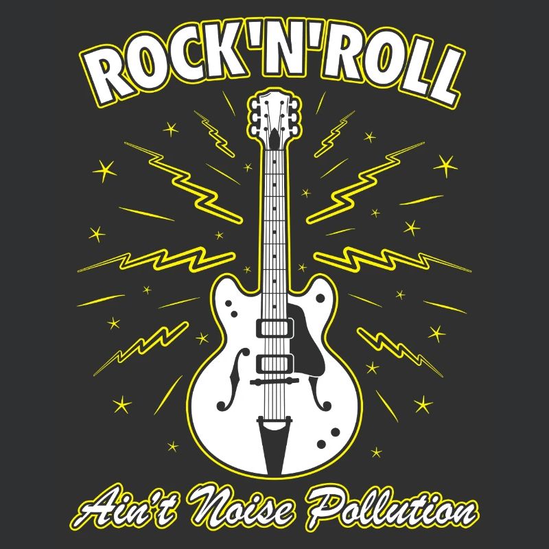 Rock 'N' Roll Ain't Noise Pollution Guitar
