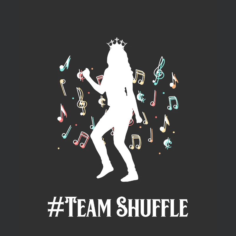 Team Shuffle Dance Tanz Disko Techno Geschenk