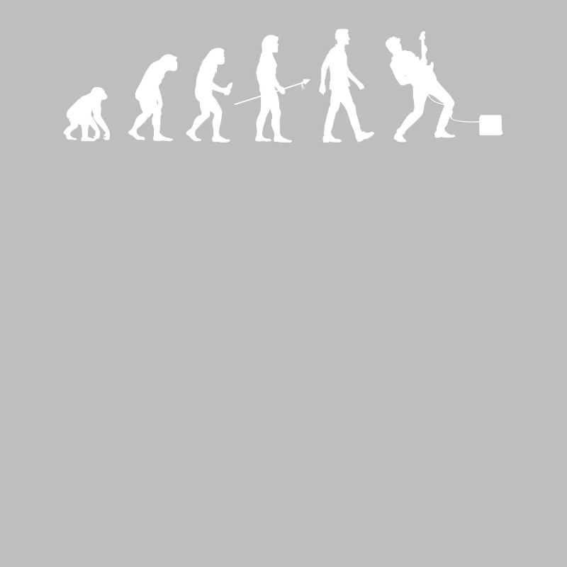 E Gitarrist Evolution Man Gitarrist Geschenk