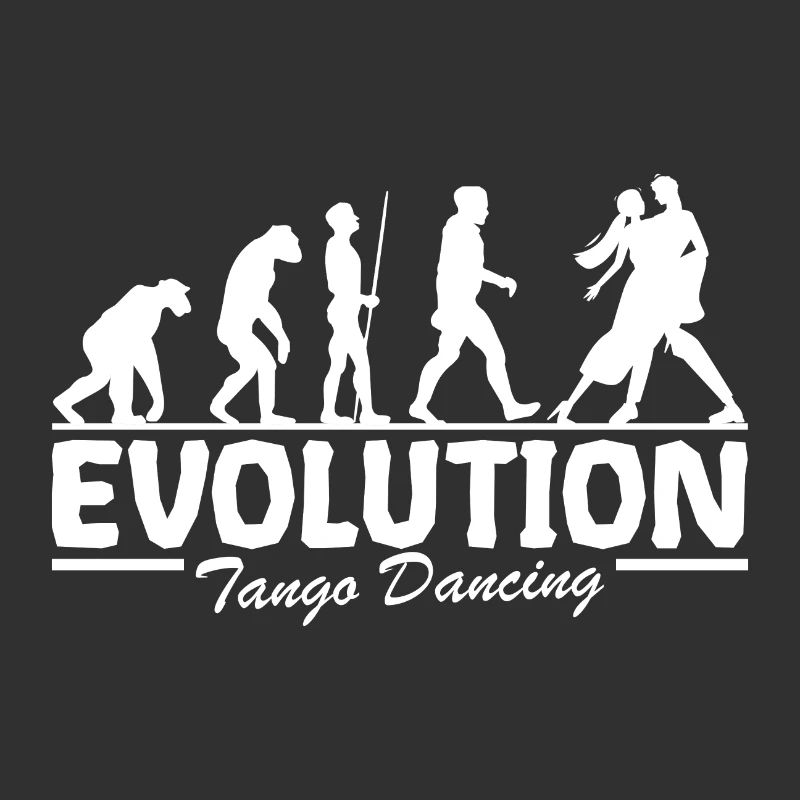 Tango danse évolution de la danse drôle pour couple de danse
