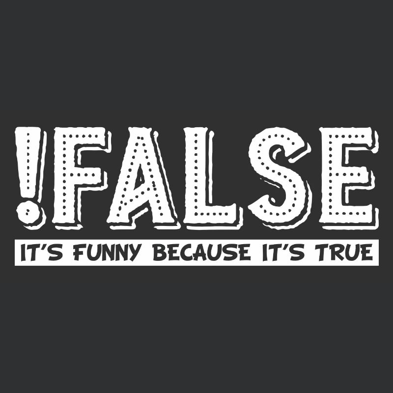 False It's Funny Because It's True grapic