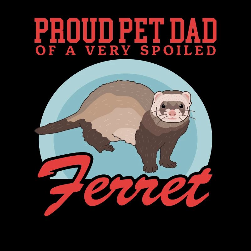 Frettchen Dad Frettchen Besitzer Ferret Geschenk