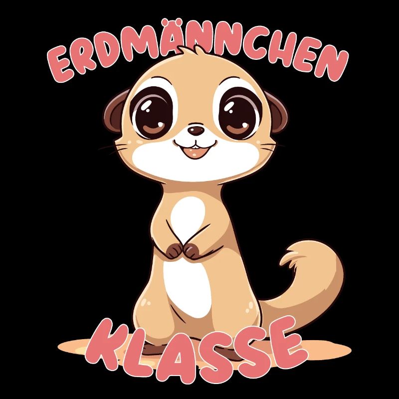 Süßes Erdmännchenklasse Grundschule Klassentier
