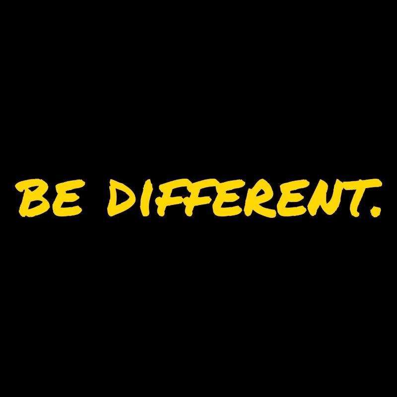 be different