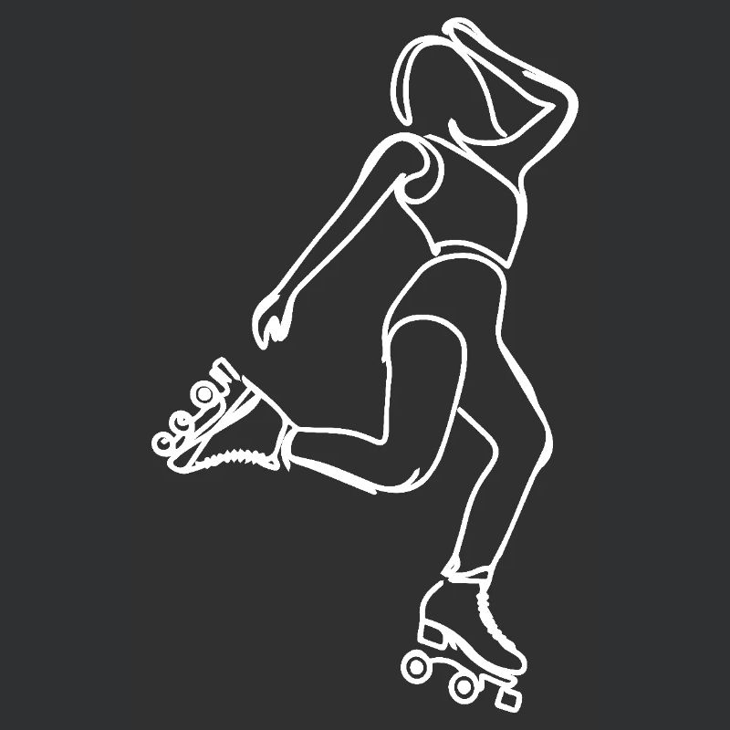 Roller Skater Drawing