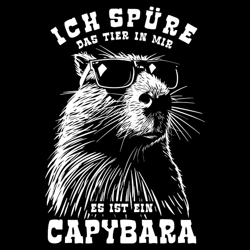 Ich spüre das Tier in mir, es ist ein Capybara