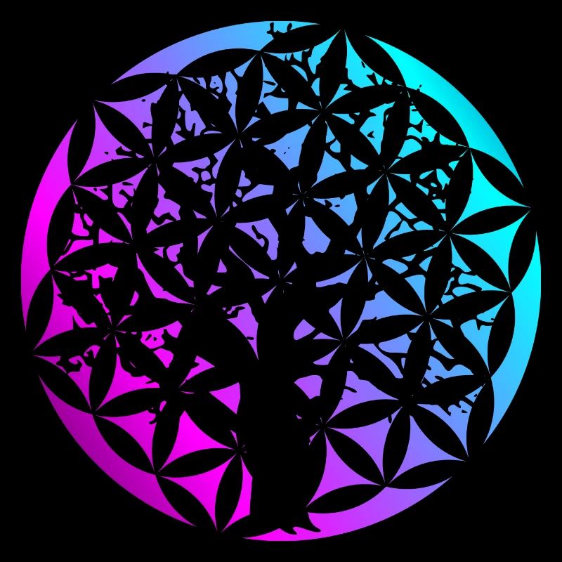 Blume des Lebens & Baum