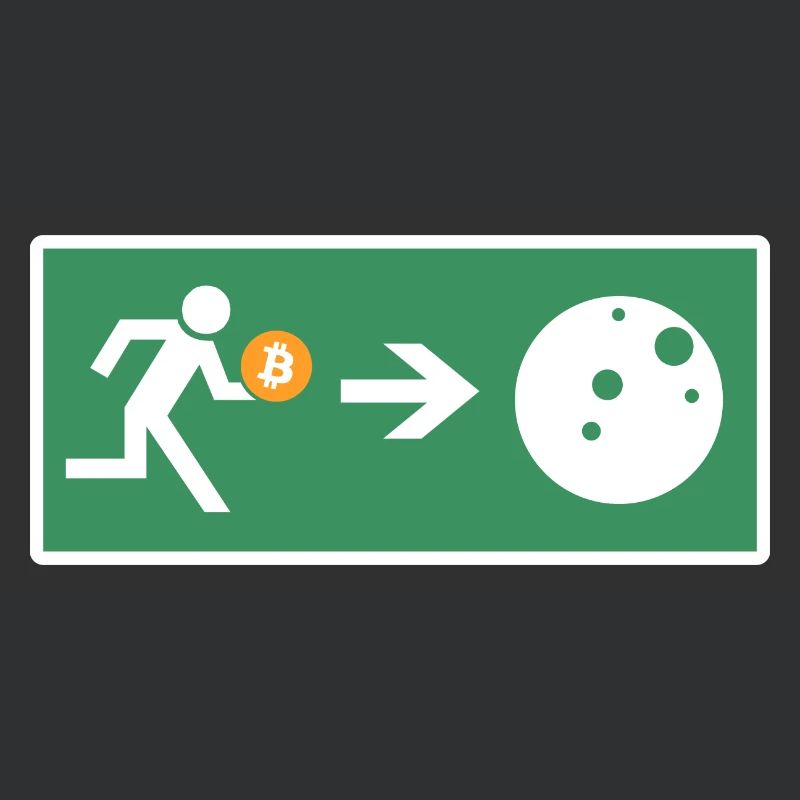 Bitcoin Exit BTC Crypto Krypto Blockchain