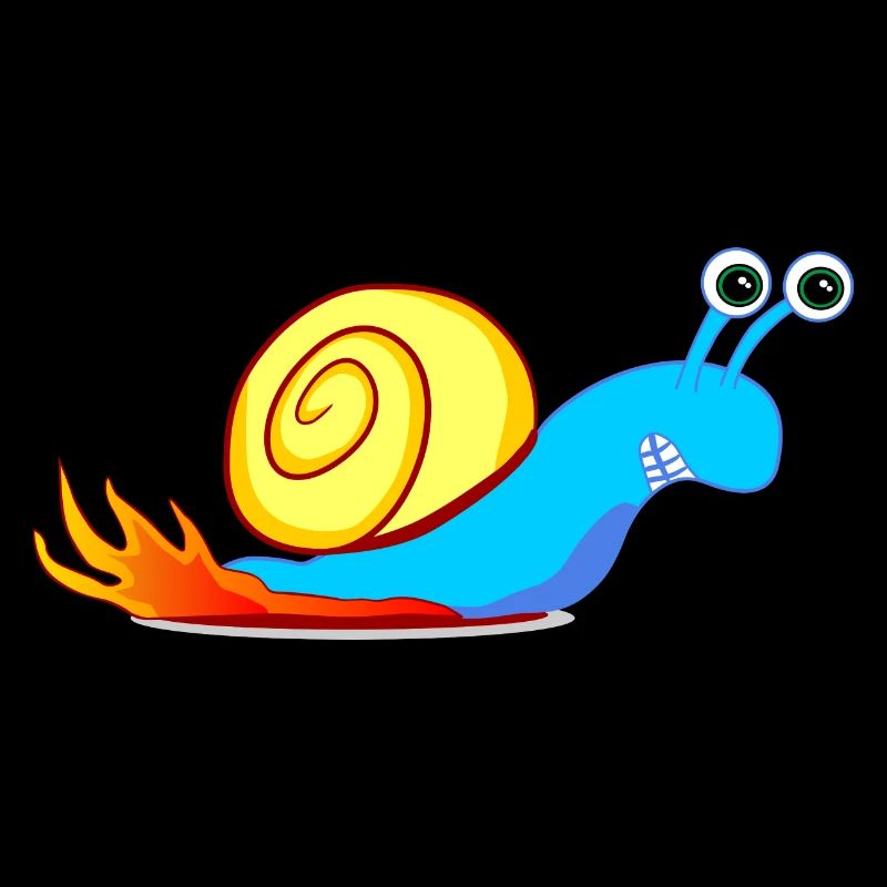 Escargot de course rapide, escargot courant