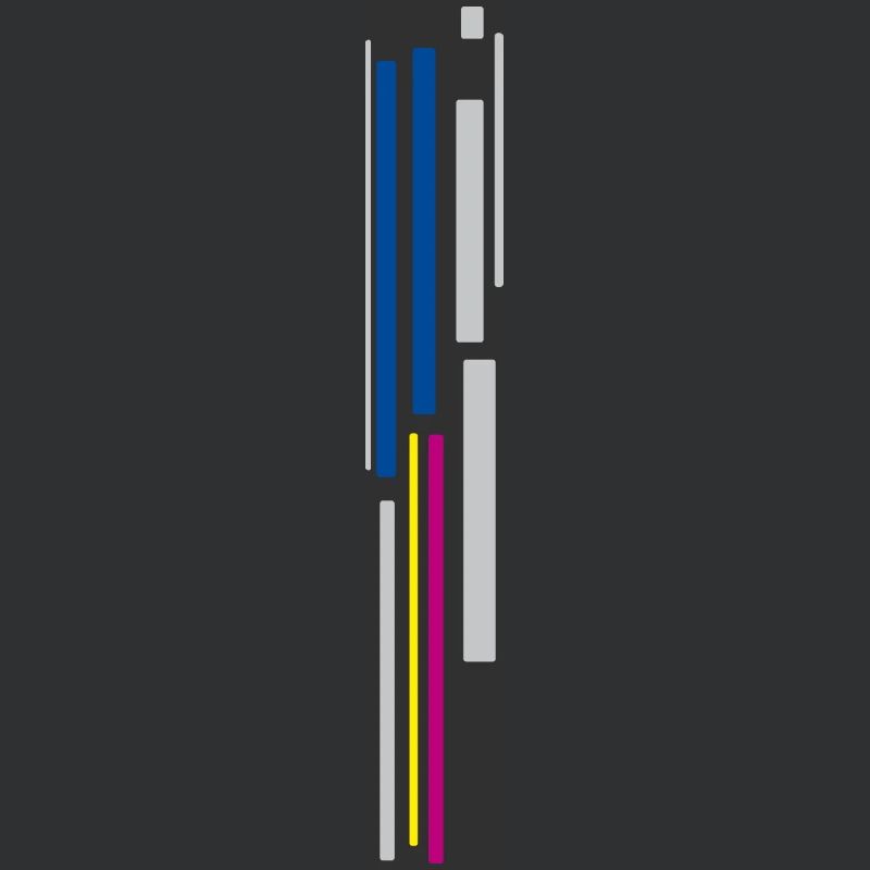 Rayures de style - lignes verticales