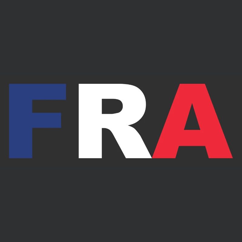 France Flag Code ISO FRA EU