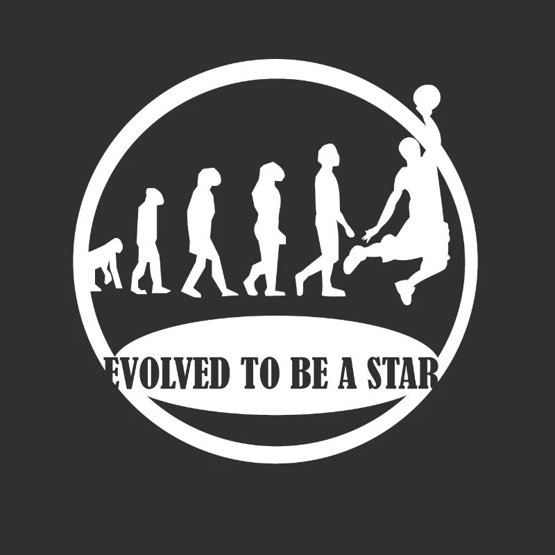 Evolution Basketball Player Ball Gift