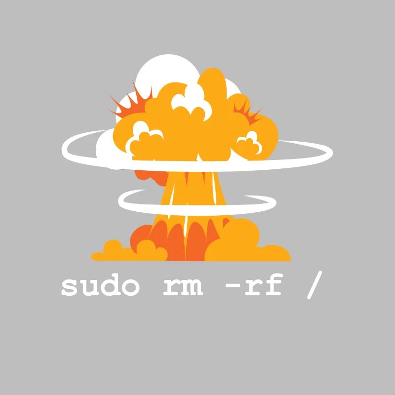 Linux Funny Linux Command Sudo RM RF pour Homme