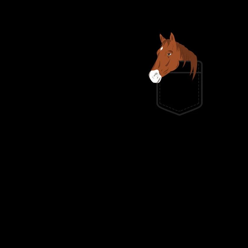 images drôles de poche de cheval