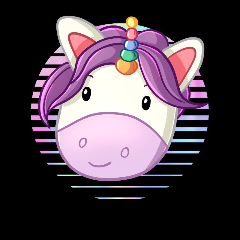 Süßes Einhorn-Bild