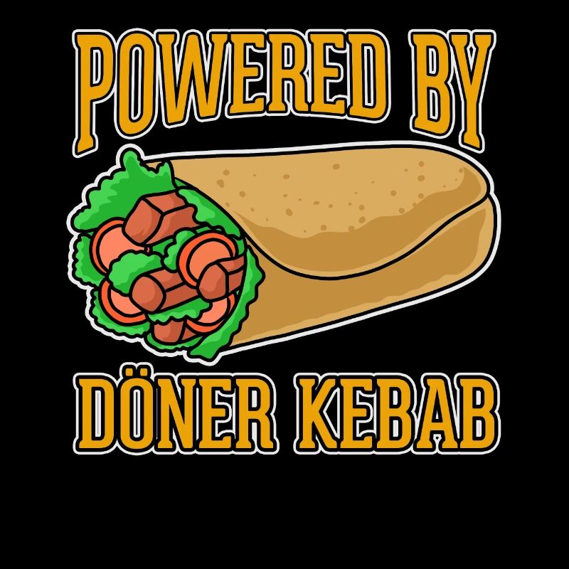 Powered bei Döner Kebab - Angetrieben durch Döner