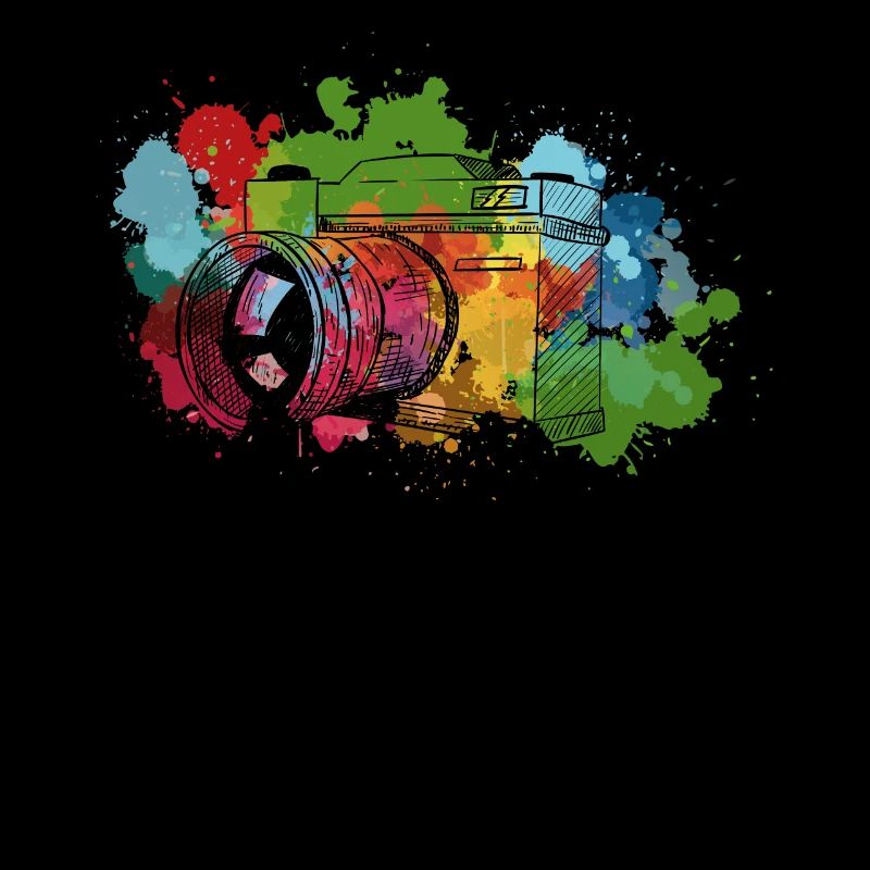 Farbspritzer Digitalkamera