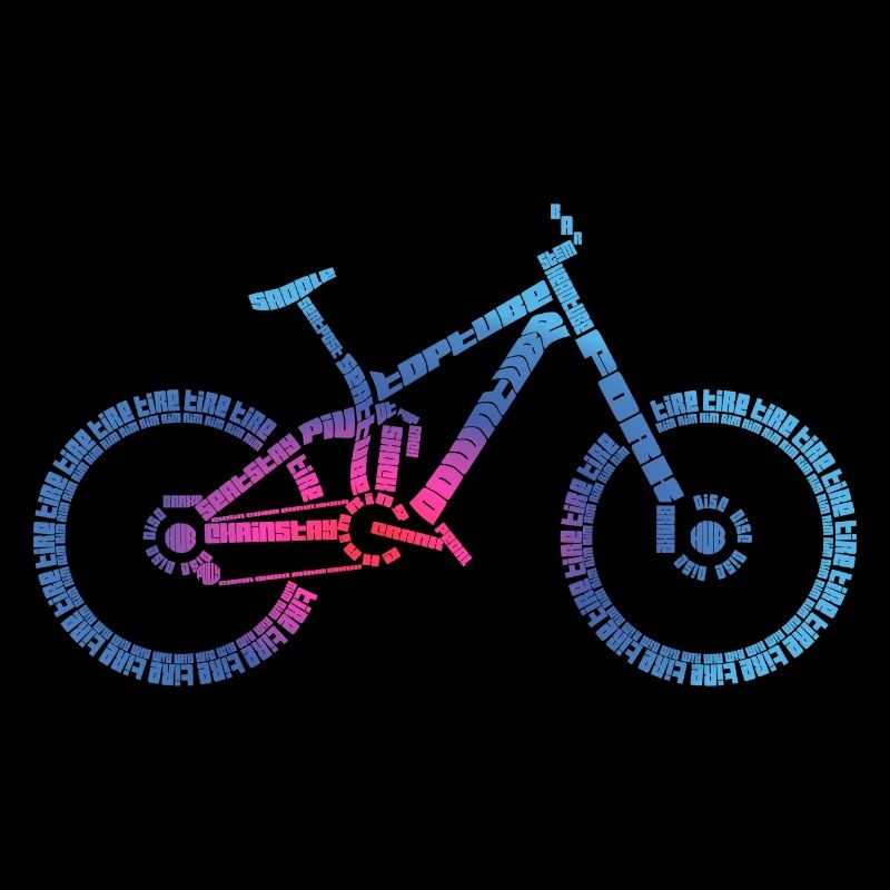 Anatomie du VTT Enduro