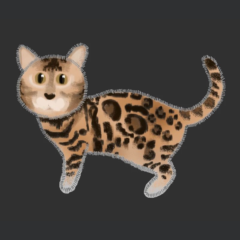 Idée de chat du Bengale